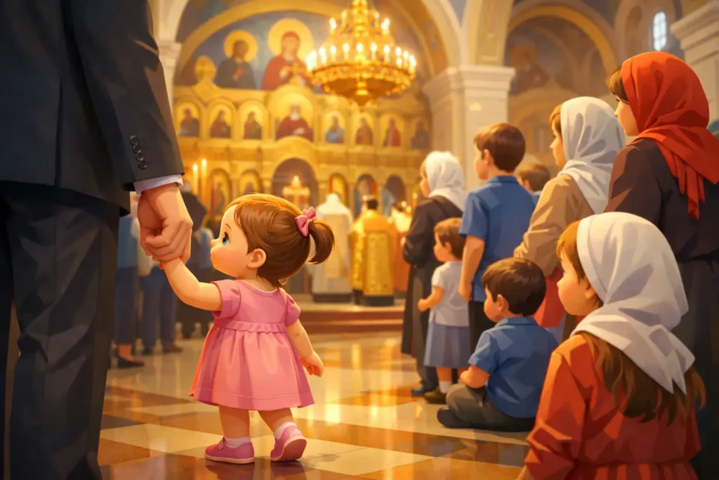 Can Children Attend Orthodox Church Services?