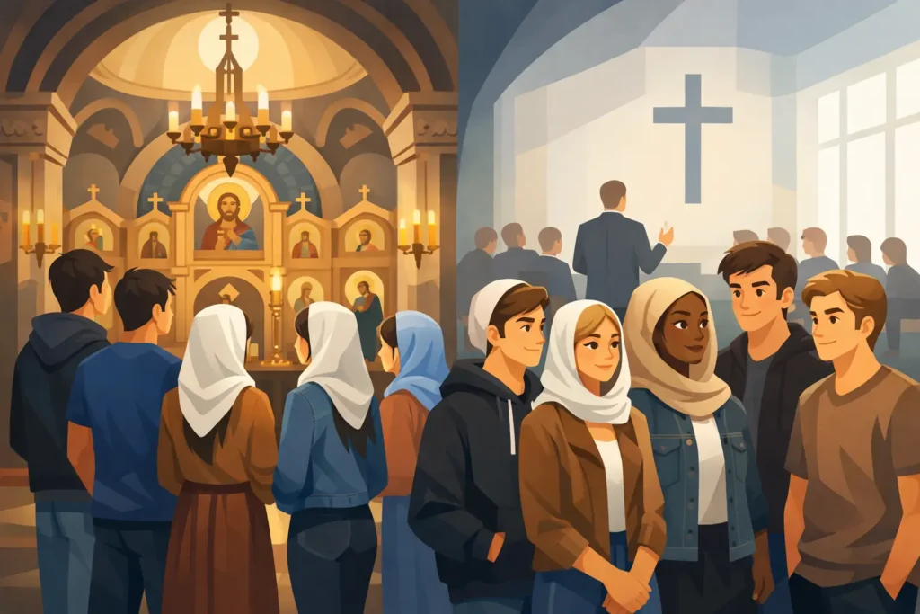 Who Decides? Orthodox and Protestant Authority