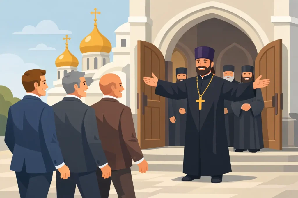 Evangelical pastor to Orthodox priest