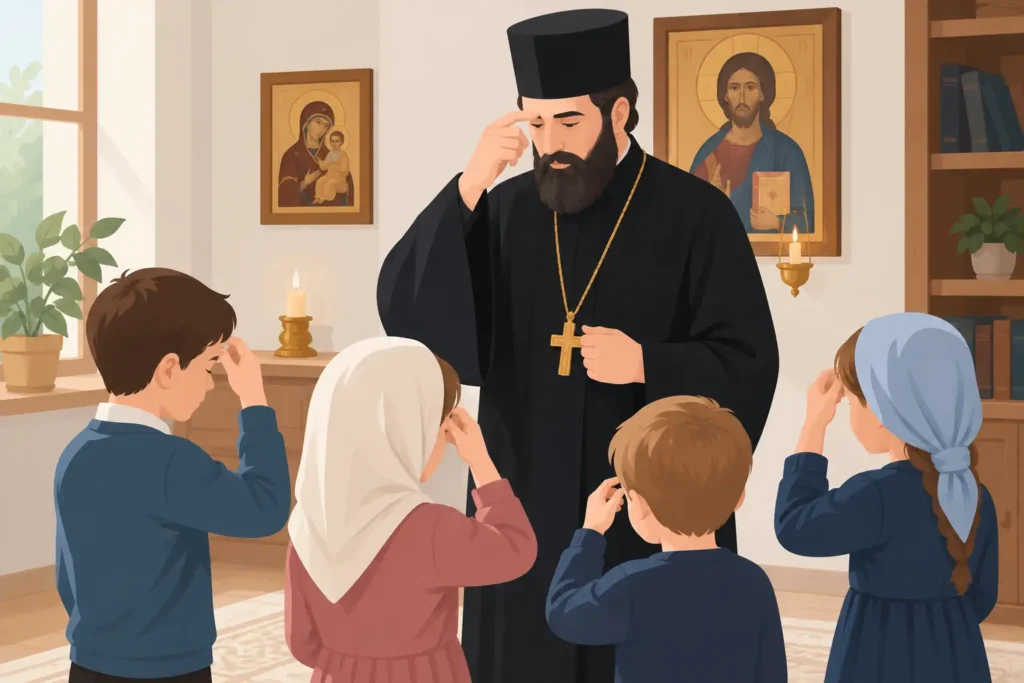 Teaching Orthodox Children Reverence at Home