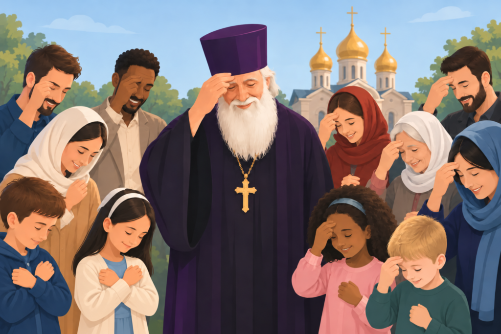 Why Orthodox Christians cross themselves with the sign of the cross